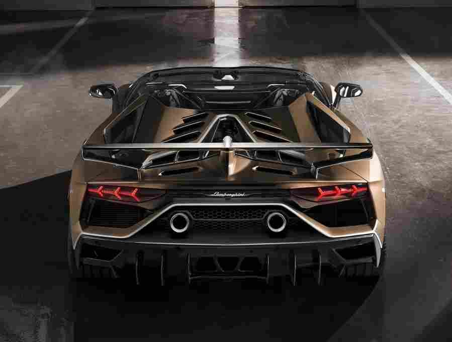 LAMBORGHINI Aventador SVJ Roadster 6536 21 Car A4 Photo Print