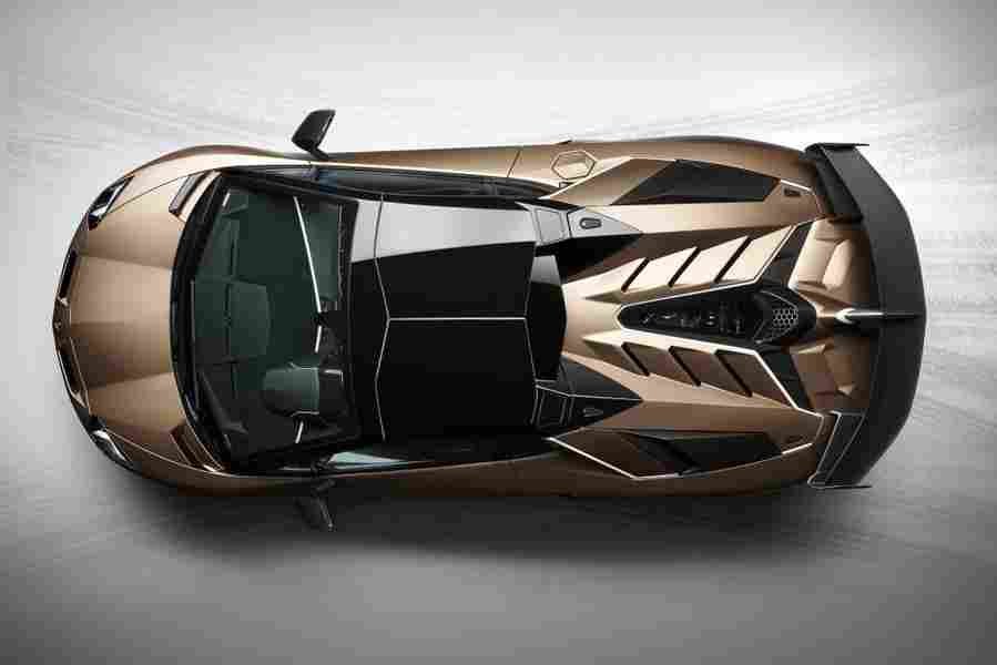 LAMBORGHINI Aventador SVJ Roadster 6536 30 Car A4 Photo Print