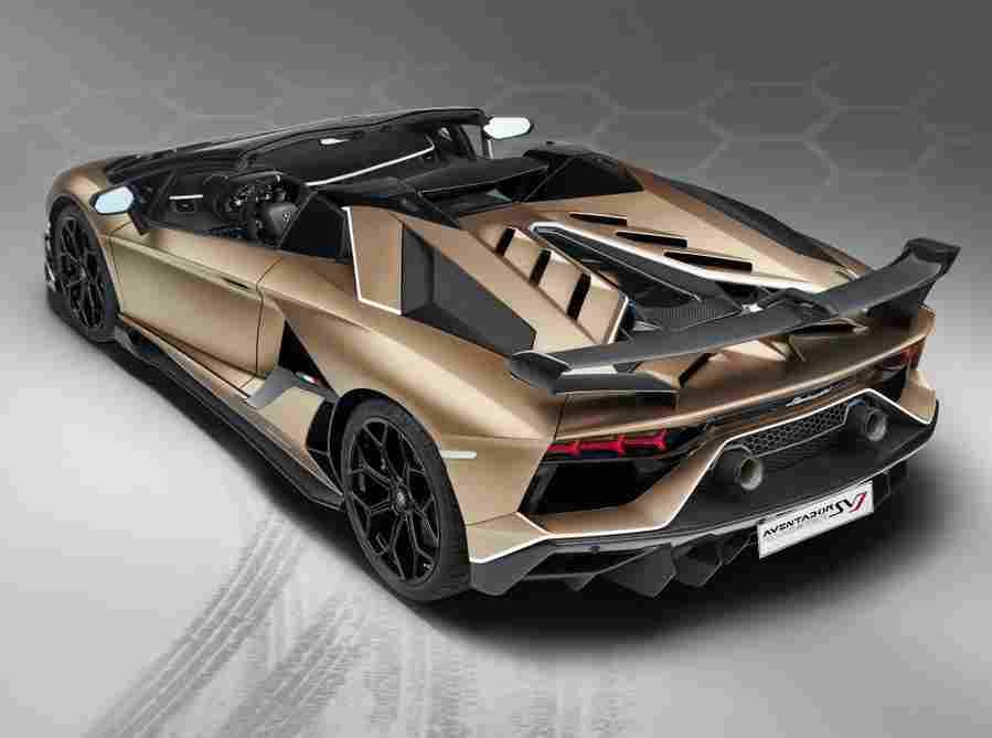 LAMBORGHINI Aventador SVJ Roadster 6536 7 Car A4 Photo Print