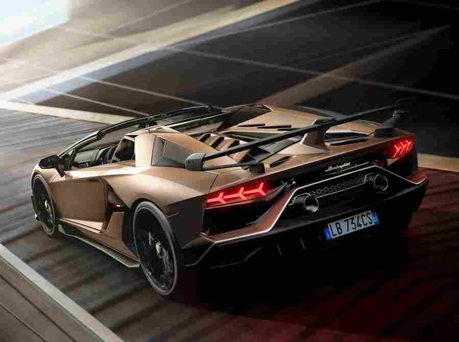 LAMBORGHINI Aventador SVJ Roadster 6536 8 Car A4 Photo Print