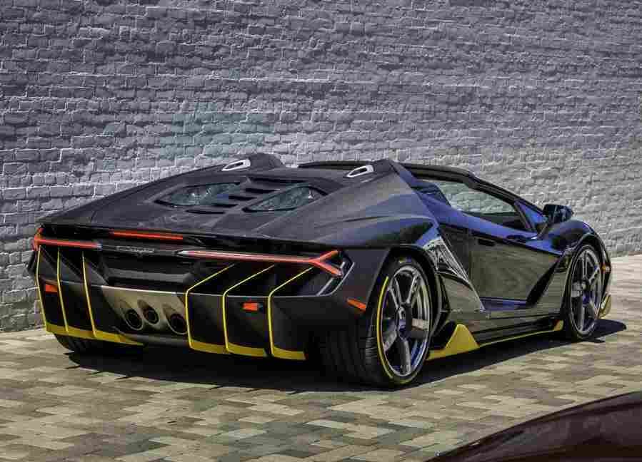 LAMBORGHINI Centenario Roadster 6516 14 Car A4 Photo Print
