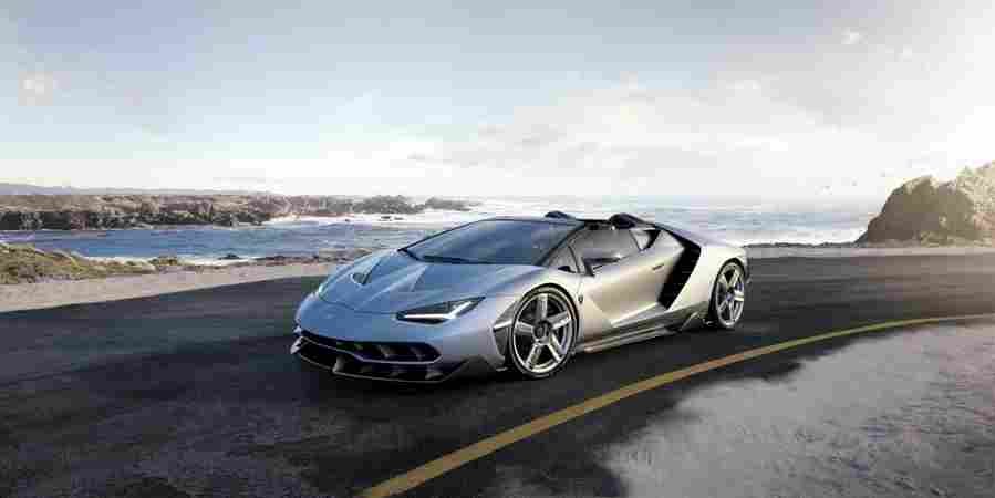 LAMBORGHINI Centenario Roadster 6516 5 Car A4 Photo Print