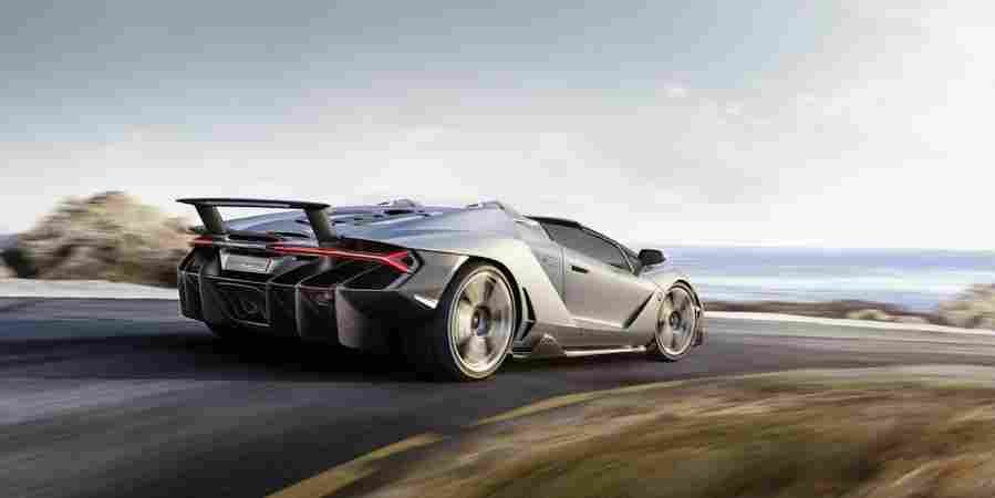 LAMBORGHINI Centenario Roadster 6516 6 Car A4 Photo Print