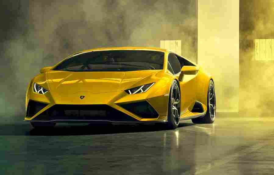 LAMBORGHINI Huracan Evo RWD 6726 10 Car A4 Photo Print