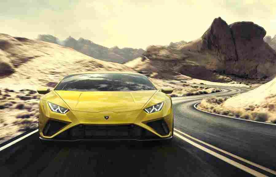 LAMBORGHINI Huracan Evo RWD 6726 11 Car A4 Photo Print