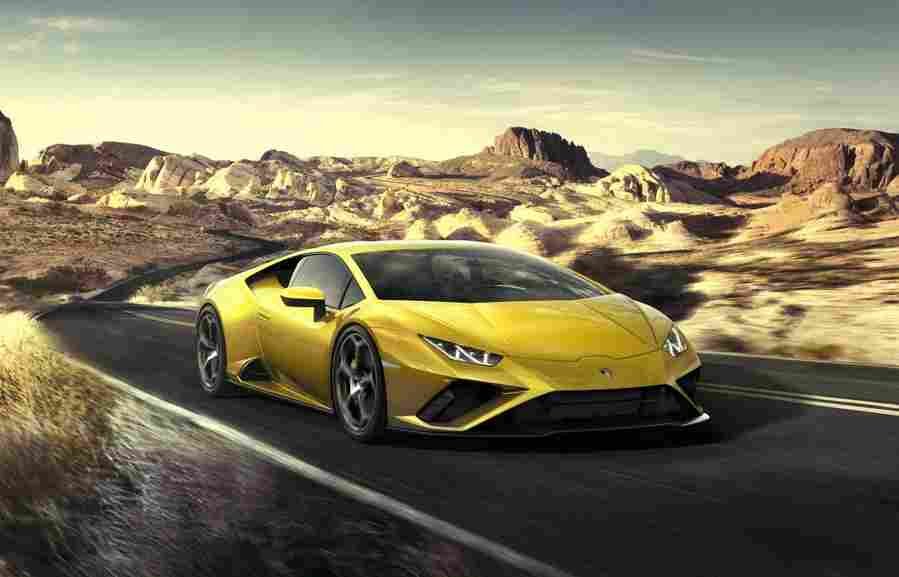 LAMBORGHINI Huracan Evo RWD 6726 15 Car A4 Photo Print