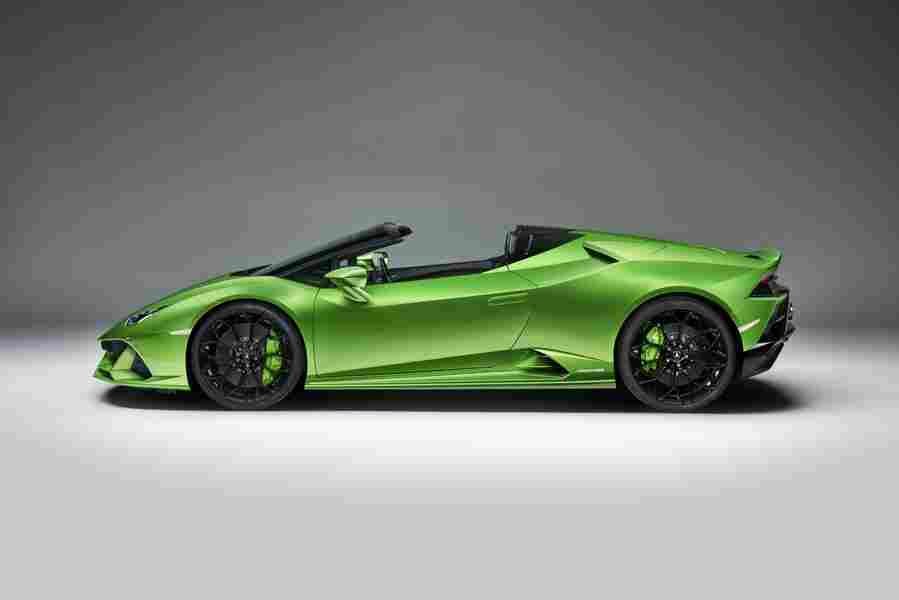 LAMBORGHINI Huracan Evo Spyder 6518 12 Car A4 Photo Print