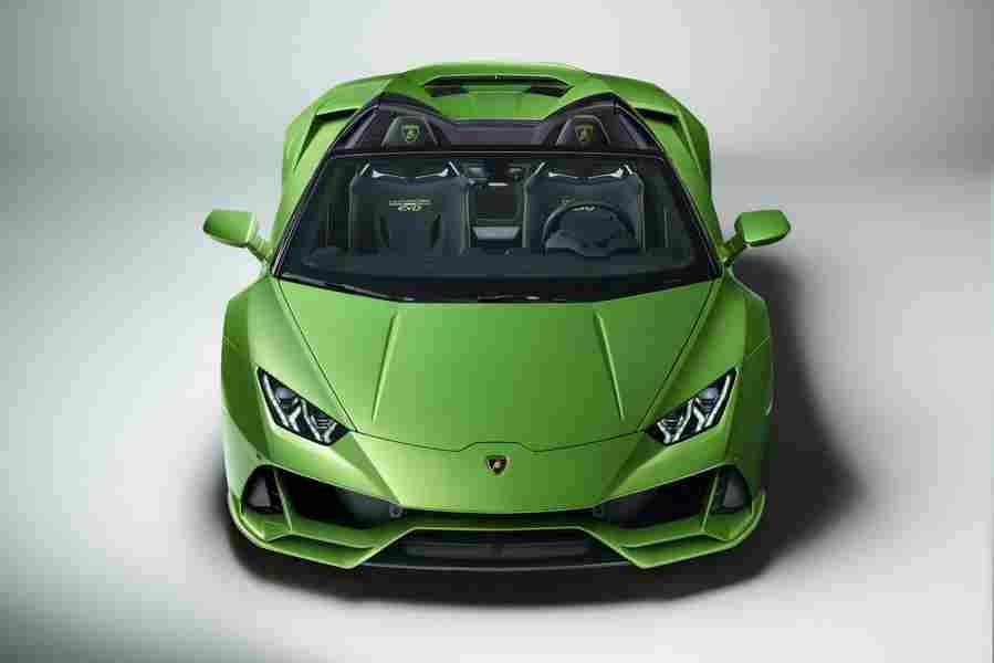 LAMBORGHINI Huracan Evo Spyder 6518 15 Car A4 Photo Print