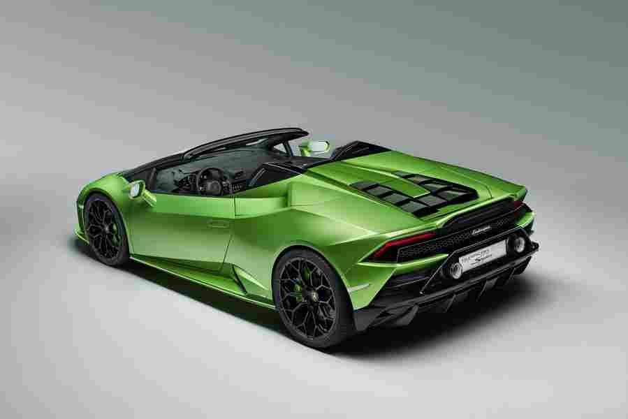 LAMBORGHINI Huracan Evo Spyder 6518 17 Car A4 Photo Print