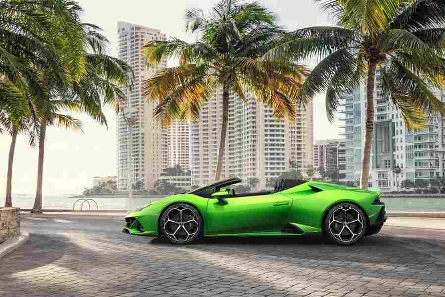 LAMBORGHINI Huracan Evo Spyder 6518 18 Car A4 Photo Print
