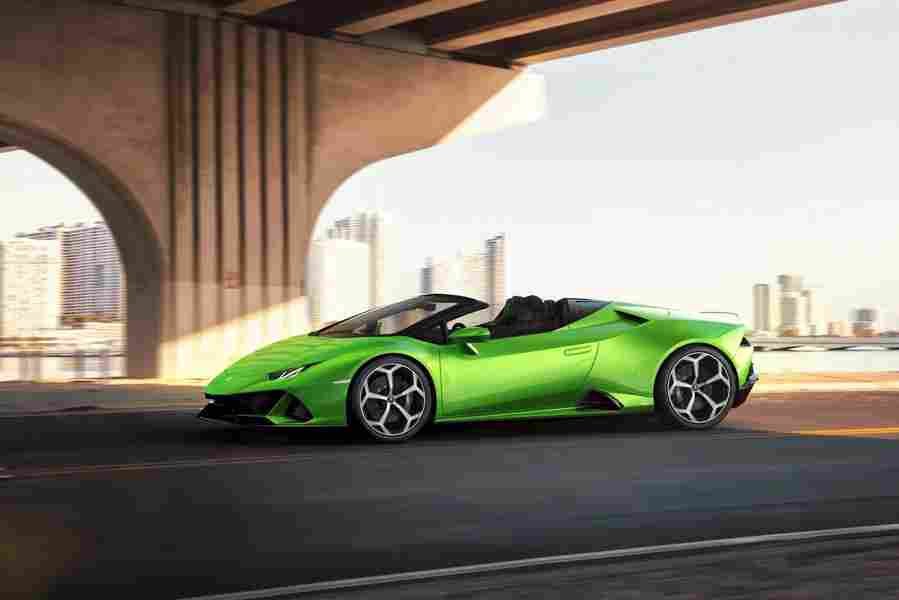 LAMBORGHINI Huracan Evo Spyder 6518 19 Car A4 Photo Print