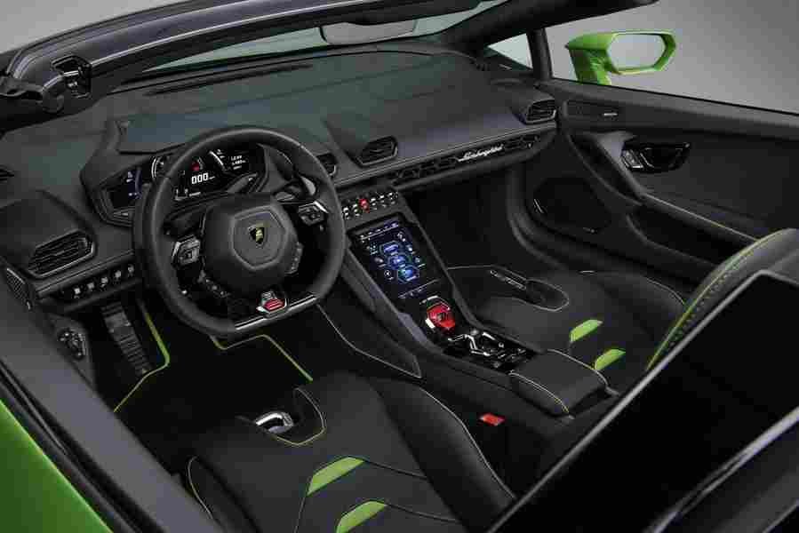 LAMBORGHINI Huracan Evo Spyder 6518 2 Car A4 Photo Print
