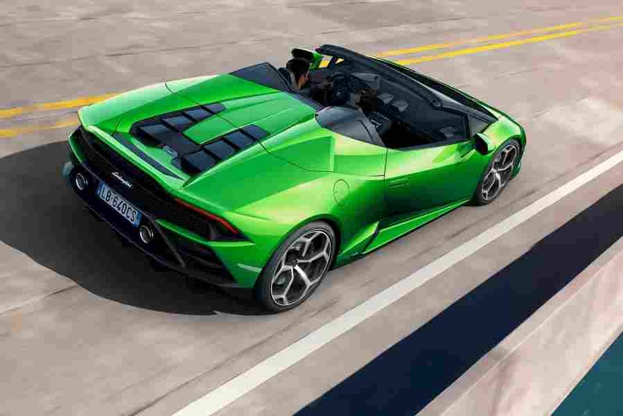 LAMBORGHINI Huracan Evo Spyder 6518 20 Car A4 Photo Print