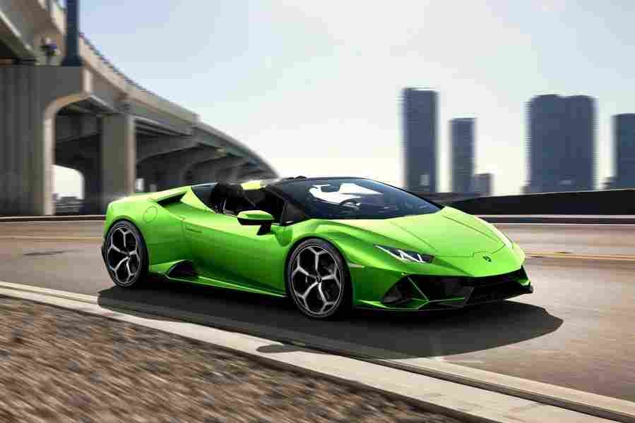 LAMBORGHINI Huracan Evo Spyder 6518 26 Car A4 Photo Print