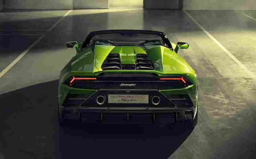 LAMBORGHINI Huracan Evo Spyder 6518 6 Car A4 Photo Print