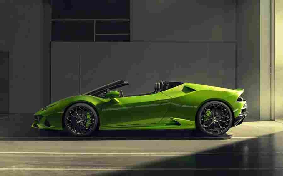 LAMBORGHINI Huracan Evo Spyder 6518 9 Car A4 Photo Print