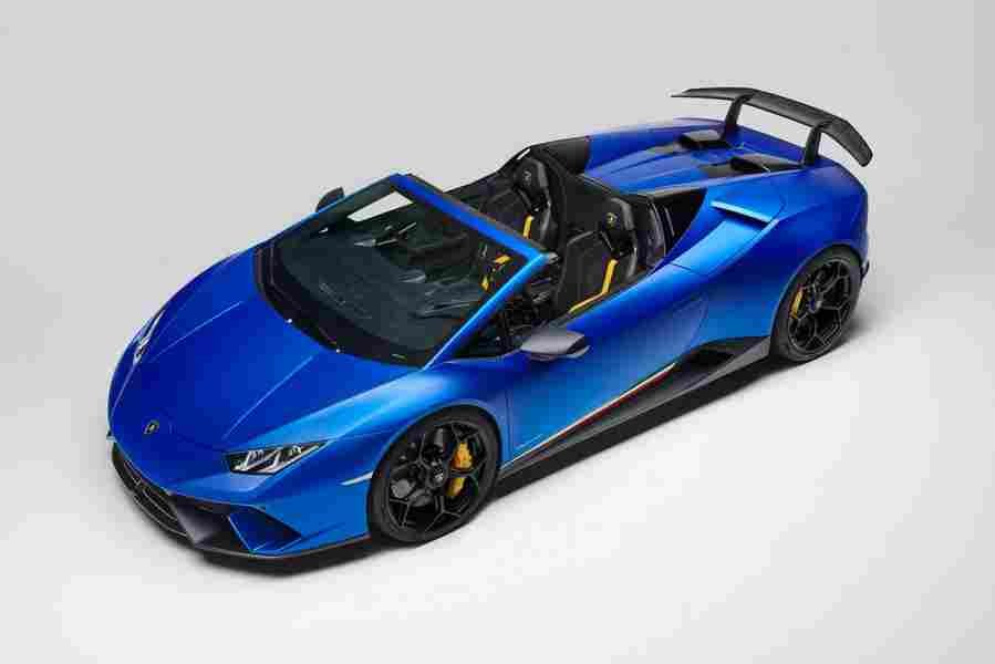LAMBORGHINI Huracan Performance Spyder 6435 21 Car A4 Photo Print