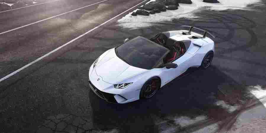 LAMBORGHINI Huracan Performance Spyder 6435 23 Car A4 Photo Print