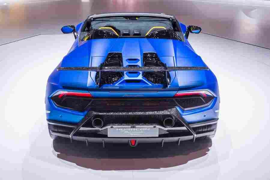 LAMBORGHINI Huracan Performance Spyder 6435 34 Car A4 Photo Print
