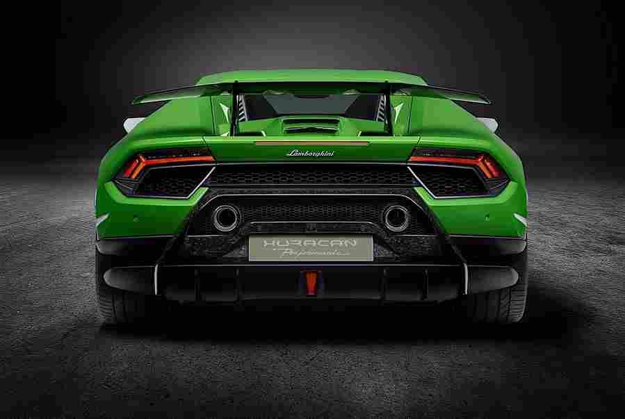 LAMBORGHINI Huracan Performante 5944 11 Car A4 Photo Print