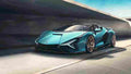 LAMBORGHINI Sian Roadster 6874 14 Car A4 Photo Print