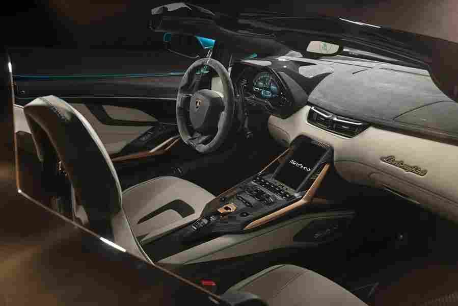 LAMBORGHINI Sian Roadster 6874 2 Car A4 Photo Print