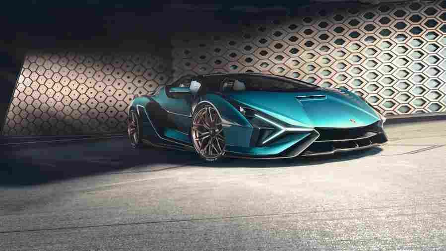 LAMBORGHINI Sian Roadster 6874 4 Car A4 Photo Print