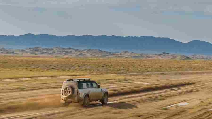 LAND ROVER Defender 110 6670 11 Car A4 Photo Print