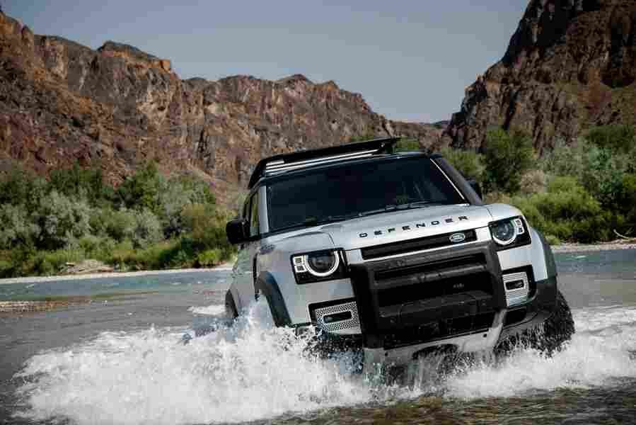 LAND ROVER Defender 110 6670 15 Car A4 Photo Print
