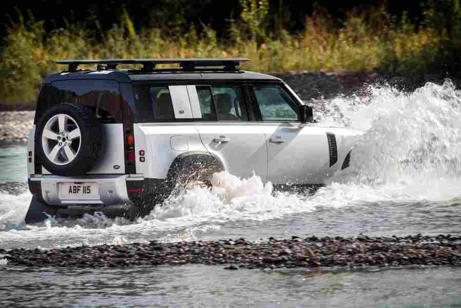 LAND ROVER Defender 110 6670 17 Car A4 Photo Print