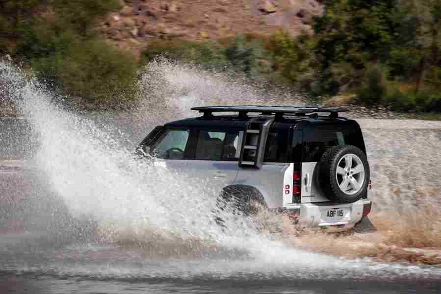 LAND ROVER Defender 110 6670 19 Car A4 Photo Print