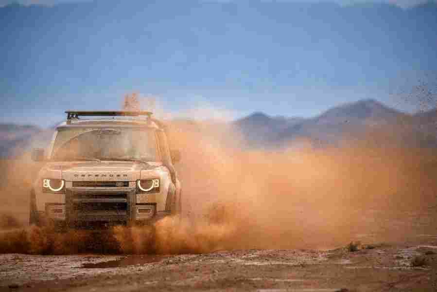 LAND ROVER Defender 110 6670 3 Car A4 Photo Print