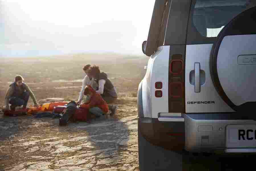 LAND ROVER Defender 110 6670 36 Car A4 Photo Print