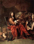 LARGILLIERE Nicolas de Portrait Of Charles Le Brun  A4 Photo Print
