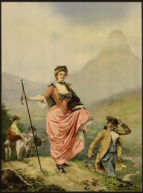 LAlpinisme by Hippolyte Lucas Monte Carlo Vintage A4 Photo Print
