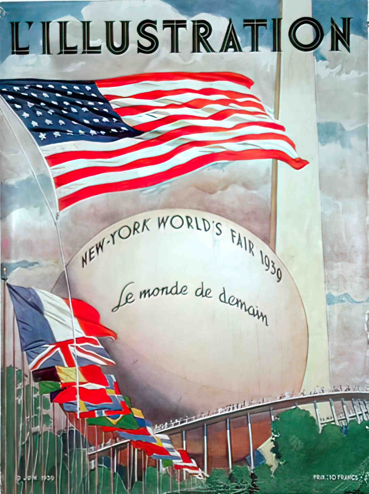 LIllustrationWorldFair Advert A4 Photo Print