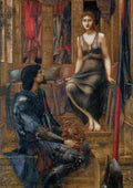 LONG Burne Jones Edward 1833 1898 King Cophetua & the Beggar Maid 2025 CROP A4 Photo Print