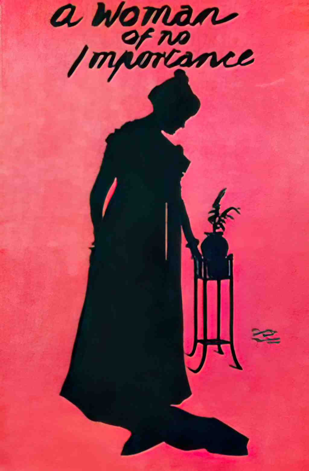 LTOW1004, A Woman of No Imp Advert A4 Photo Print