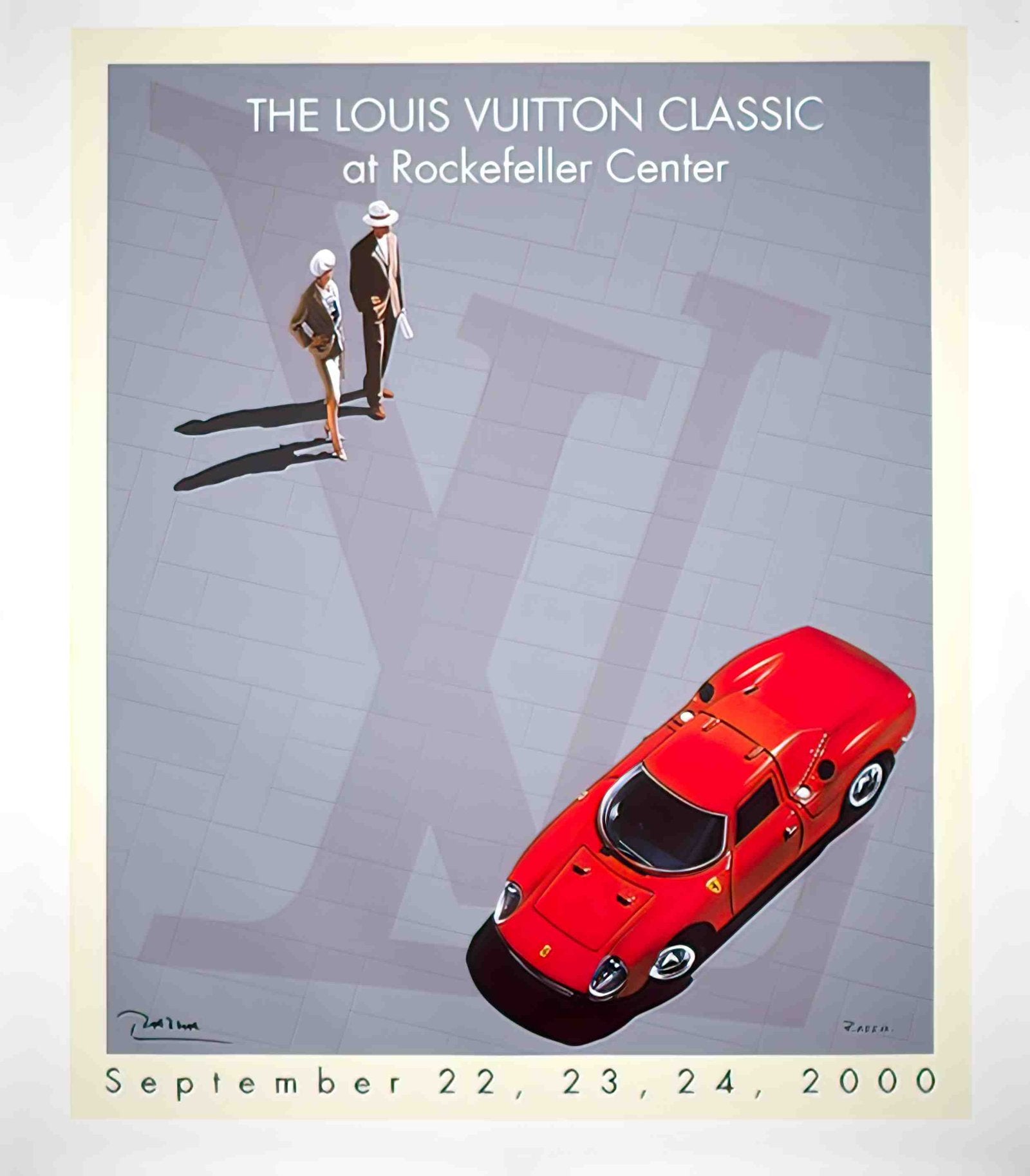 LVClassicRockefeller2000 Advert A4 Photo Print