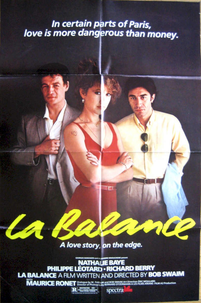 La Balance Movie Vintage Retro Advert Poster A4 Photo Print