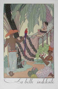 La Belle Indolente The Lovely Lazybones 13 George Barbier A4 Photo Print
