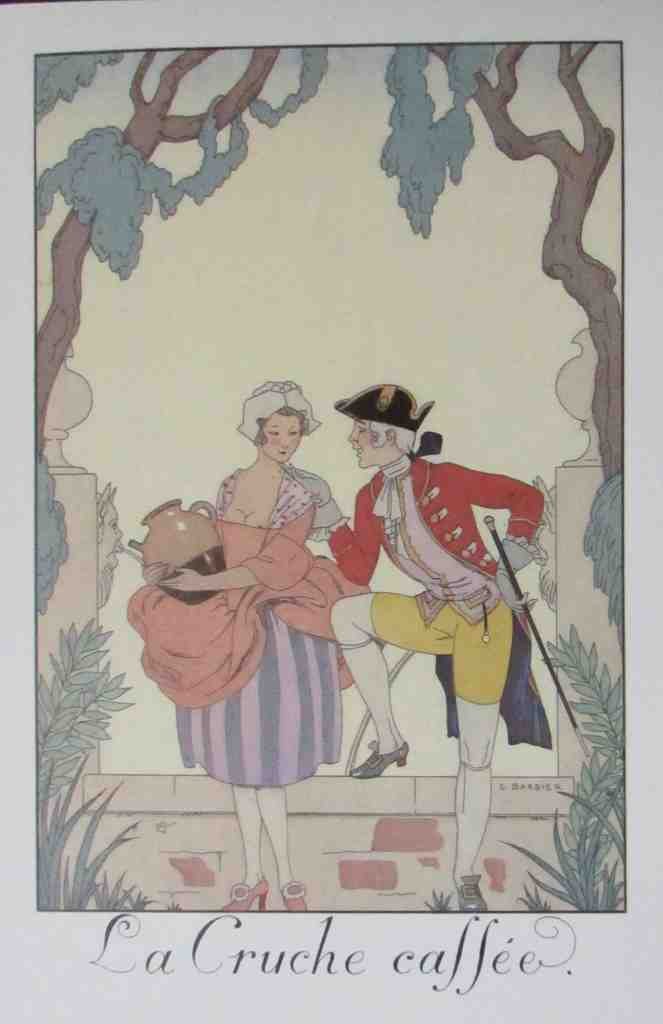 La Cruche Cassee The Broken Jug 30 George Barbier Art Deco Costumes 052 A4 Photo Print