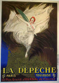 La Depeche by jean d ylen Vintage Advert A4 Photo Print