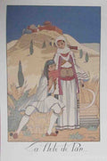 La Flute De Pan Pan Pipes 16 George Barbier A4 Photo Print
