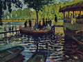 La Grenouillere Monet A4 Photo Print