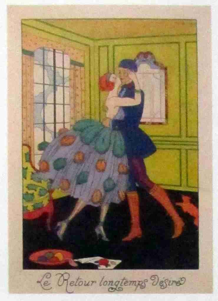 La Guirlande Des Mois 4 George Barbier 05 1 A4 Photo Print