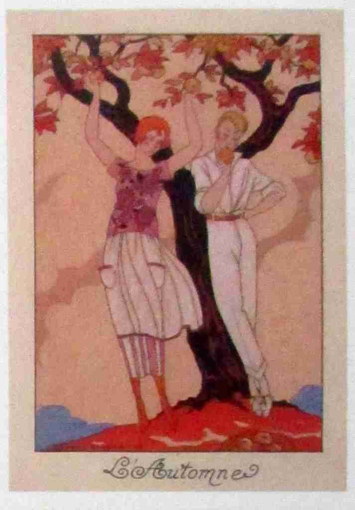 La Guirlande Des Mois 4 George Barbier 05 2 A4 Photo Print