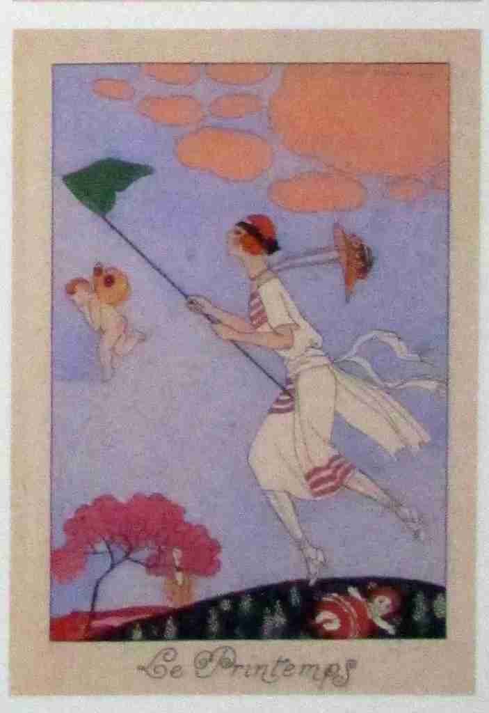 La Guirlande Des Mois 4 George Barbier 05 4 A4 Photo Print
