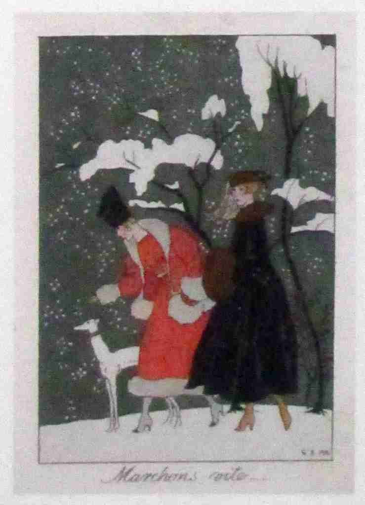 La Guirlande Des Mois George Barbier 03 3 A4 Photo Print