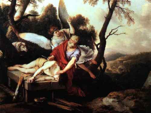 La Hire Laurent De Abraham Sacrificing Isaac A4 Photo Print